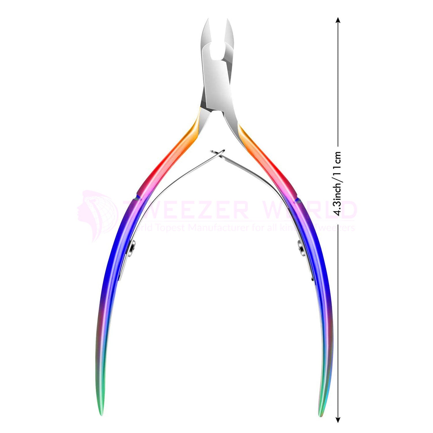 Best Seller Toenail Nippers Nail Nipper Rainbow Coated Cuticle Cutter