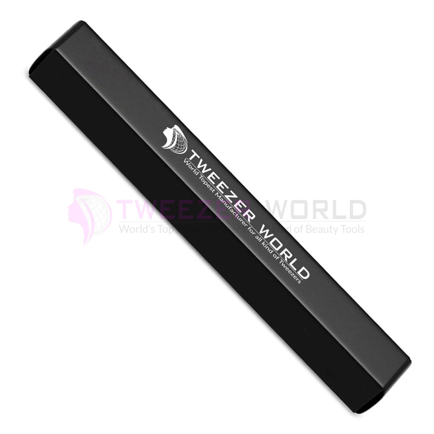 Black Powder Coated Eyelash Extension Tweezers