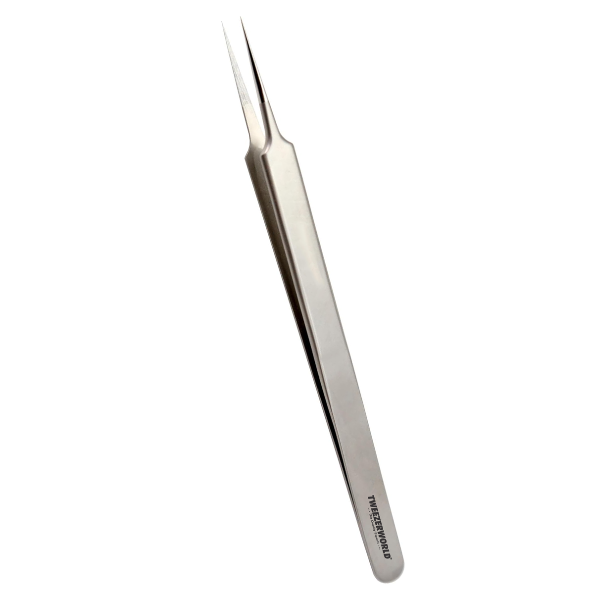 Titanium Fine-Point Precision Tweezers with 0.1 mm Straight Tips