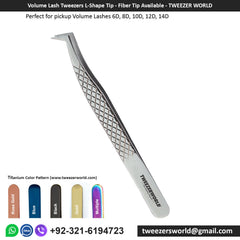 L-Shape Volume Lash Tweezers