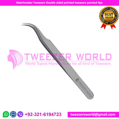 Watchmaker Curve Tweezers, Curve pointed tips tweezers