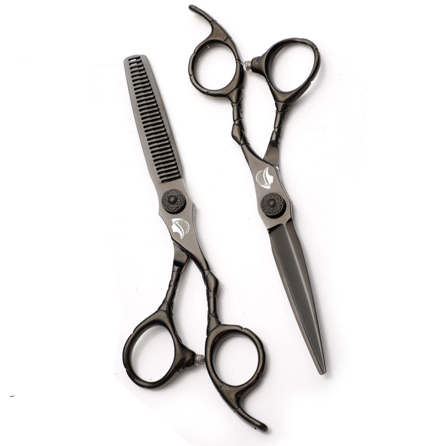 Wholesale Professional Hair Dressing Scissors Stainless Steel black salon Scissors