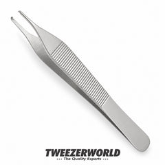 Adson Forceps | Training Sample Evaluation — TWEEZER WORLD reference-based catalog illustration on white