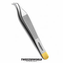 Adson Hair Transplant Forceps | Private Label Supply — TWEEZER WORLD reference-based catalog illustration on white