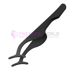 Black Stainless Steel False Eyelash Extension Applicator