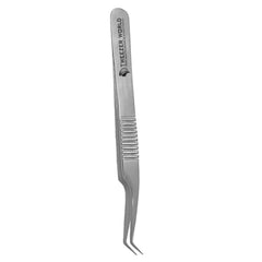 Eyelash Tweezers High Quality Stainless Steel Serrated Handle Tweezers