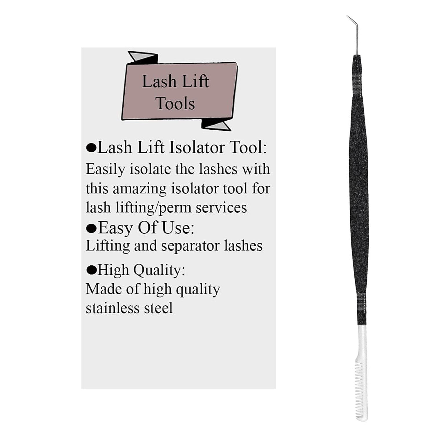 Premium Quality Black Shine Professional Lash Lift Tools