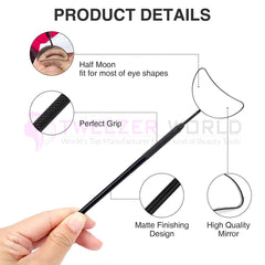 Professional Lash Mirror Stainless Steel Lash Extension Mirror