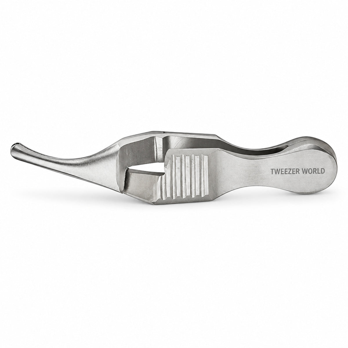 Bulldog-Type Serrefine Clamp – Curved, 28 / 35 / 50 mm — hero catalogue illustration