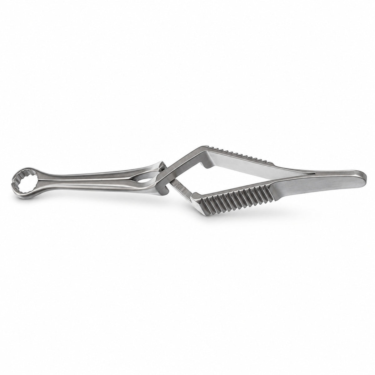 Calman Carotid Bulldog Clamp – Straight — catalogue illustration on white background