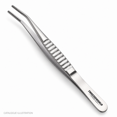 TWEEZER WORLD DeBakey angled forceps catalogue illustration; exact model subject to sample verification