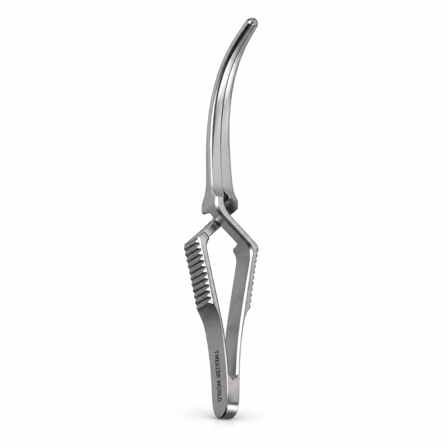 DeBakey Cross-Action Bulldog Clamp – Curved, 45 mm Jaw — hero catalogue illustration