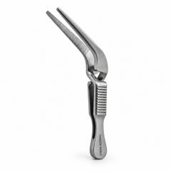 DeBakey-Hess Bulldog Clamp – Angled, 20 mm Jaw — reverse three-quarter catalogue illustration