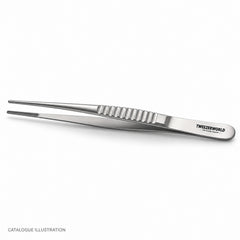 TWEEZER WORLD DeBakey long forceps, side view — catalogue illustration; sample geometry pending verification