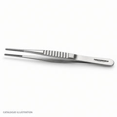 TWEEZER WORLD DeBakey straight forceps, side view — catalogue illustration; sample geometry pending verification