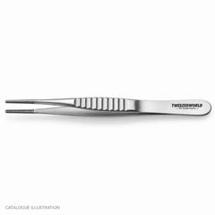 TWEEZER WORLD DeBakey titanium forceps, top view — catalogue illustration; sample geometry pending verification