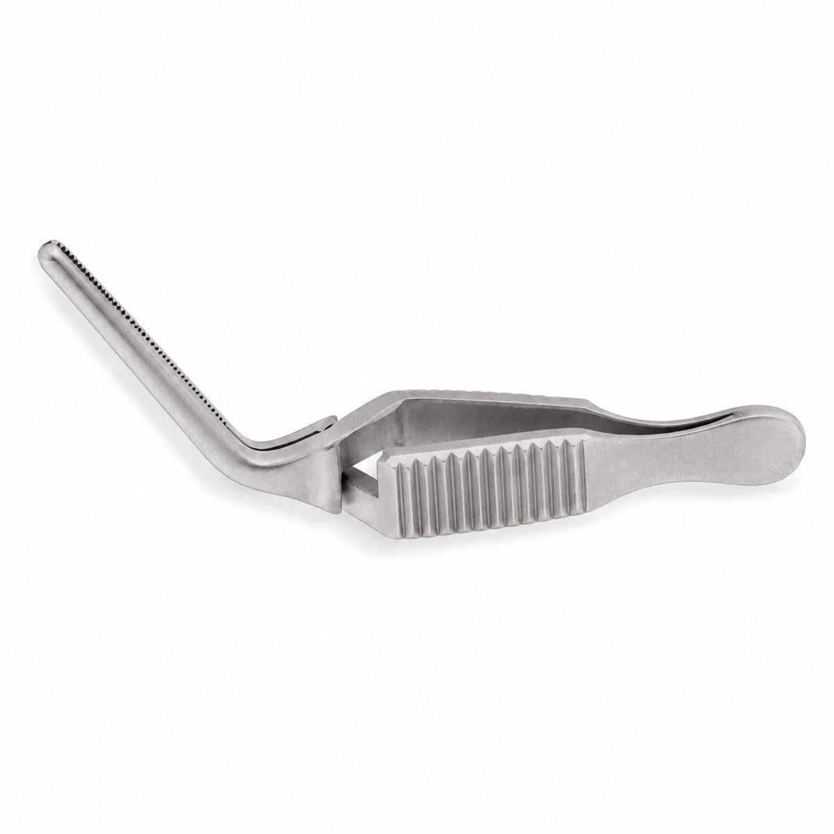 Diethrich Bulldog Clamp – Angled, 20 mm Tip — catalogue illustration on white background