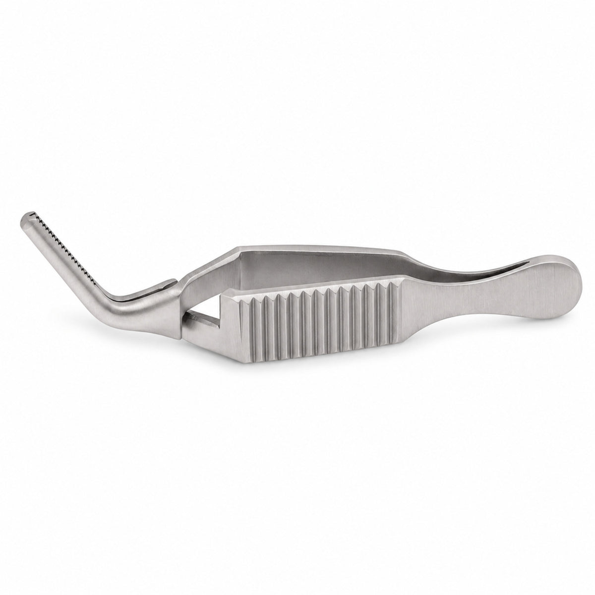 Diethrich Bulldog Clamp – Angled, 8 mm Tip — catalogue illustration on white background