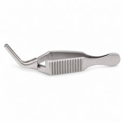 Diethrich Bulldog Clamp – Angled, 8 mm Tip — catalogue illustration on white background