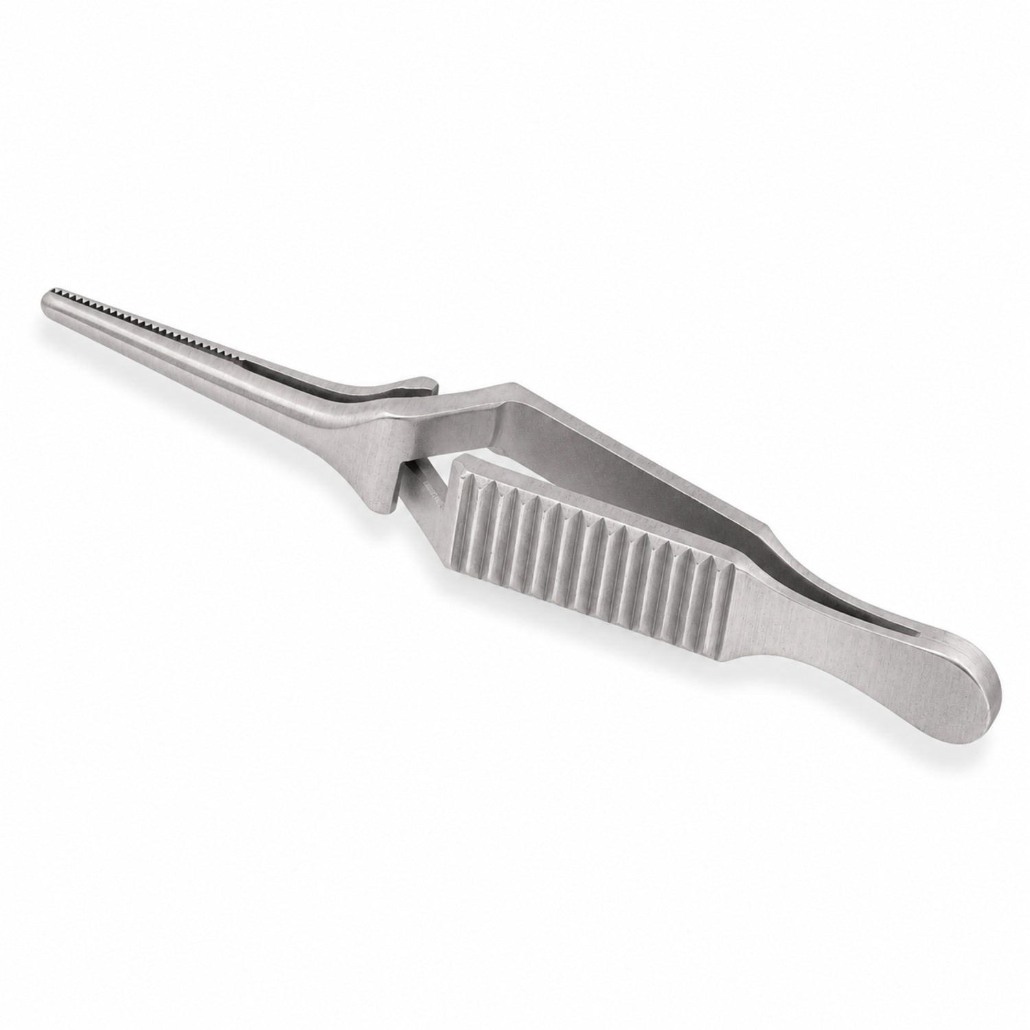 Diethrich Bulldog Clamp – Straight, 12 mm Tip — catalogue illustration on white background