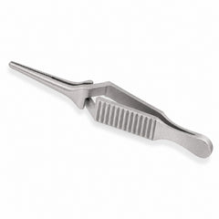 Diethrich Bulldog Clamp – Straight, 12 mm Tip — catalogue illustration on white background