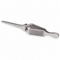 Diethrich Bulldog Clamp – Straight, 20 mm Tip — catalogue illustration on white background
