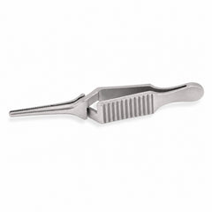 Diethrich Micro Bulldog Clamp – Straight, 12 mm — catalogue illustration on white background