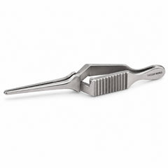 Diethrich Micro Bulldog Clamp – Straight, 20 mm Jaw — side profile catalogue illustration