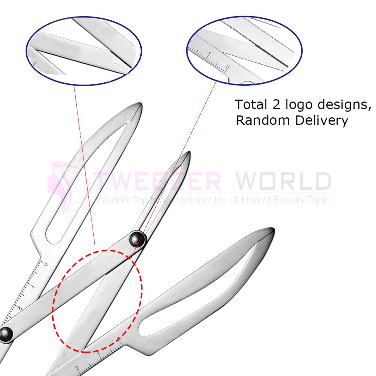 Eyebrow Stencil Positioning Ruler Calipers Microblading Supplies Ruler