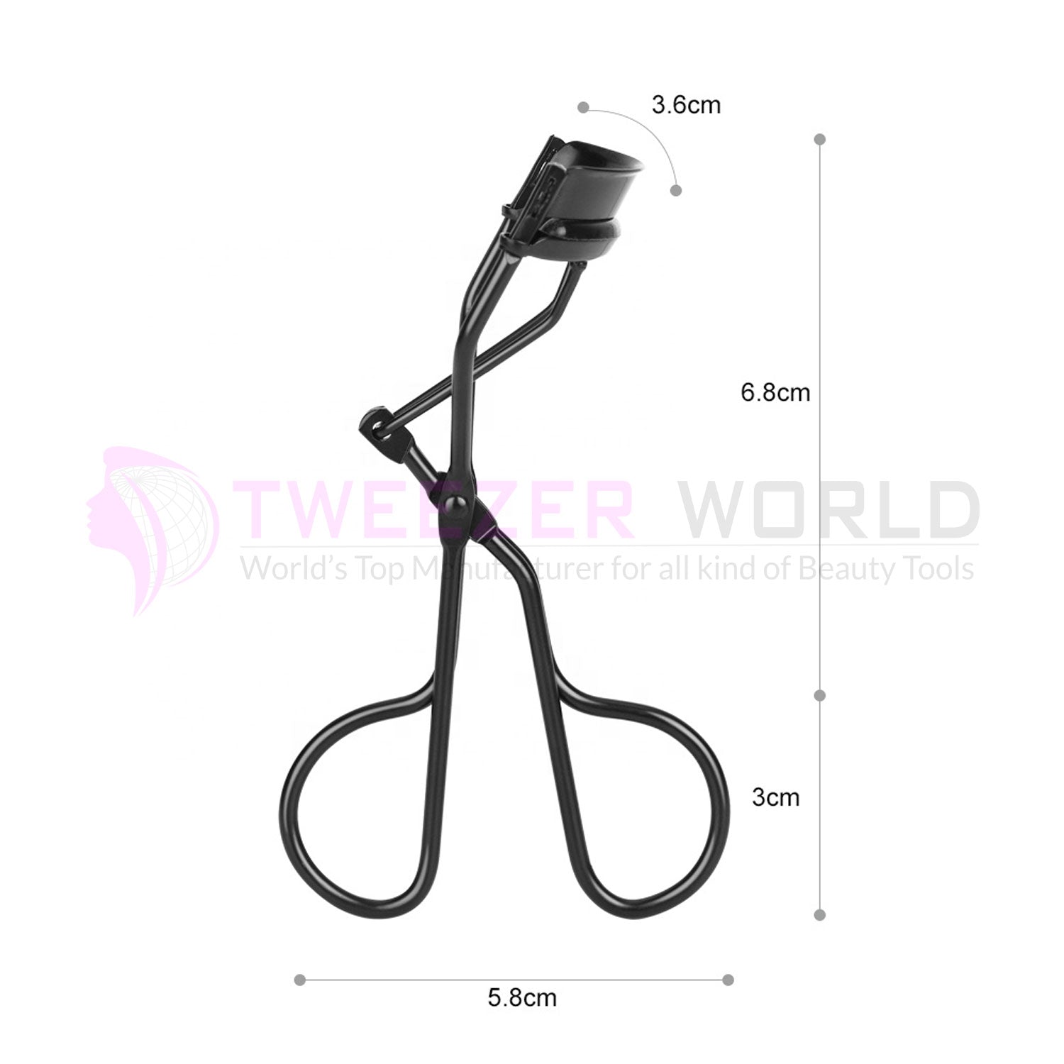 Professional Eyelash Curler Black Heated Best Eyelash Curler