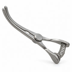 Glover Bulldog Clamp – Curved, 18 mm Jaw — side profile catalogue illustration