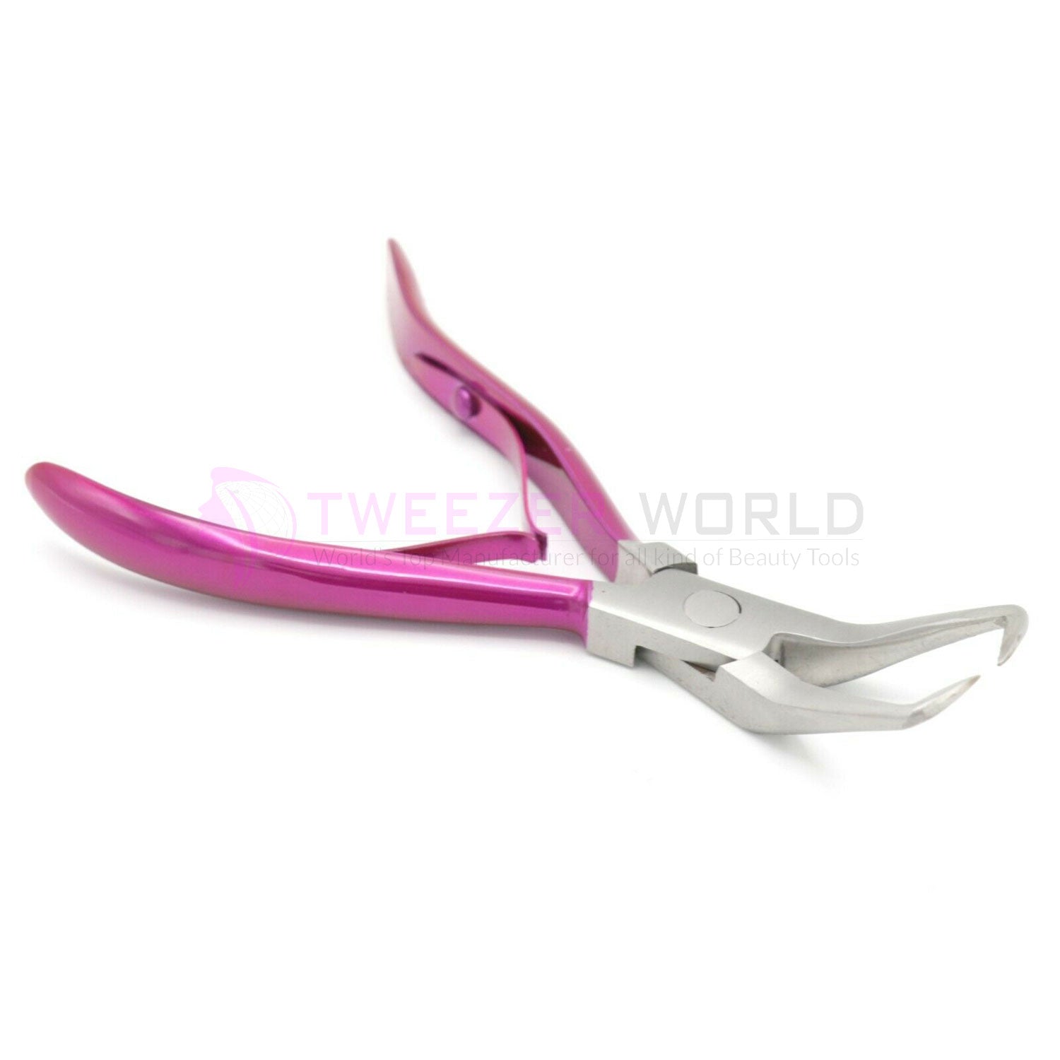 Best Quality Metallic Pink Stainless Steel Hair Extension Tools Pliers Set