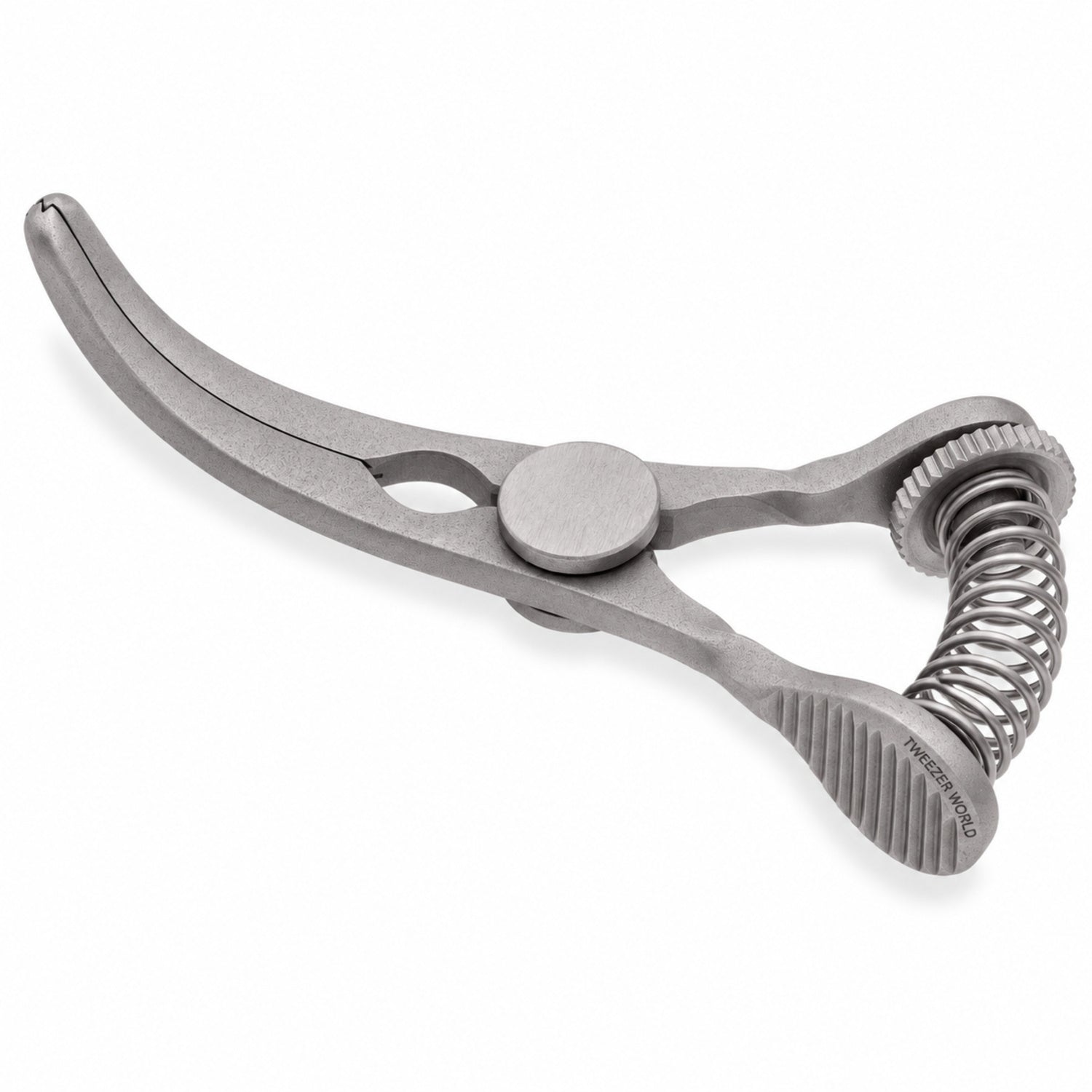 Jacobson Bulldog Clamp – Curved, 21 mm Jaw — reverse three-quarter catalogue illustration