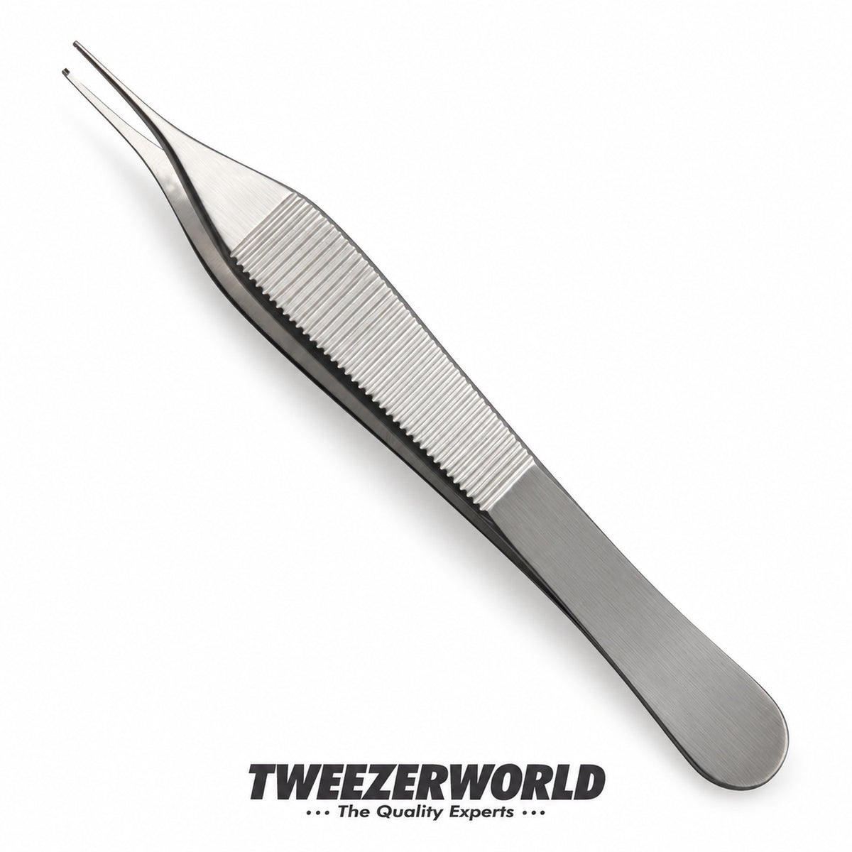 Micro Adson Forceps | Precision Instrument OEM — TWEEZER WORLD reference-based catalog illustration on white