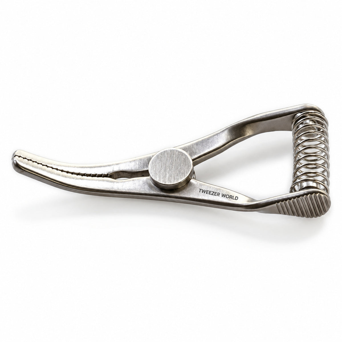 Mini Glover Bulldog Clamp Titanium Option – Slightly Curved, 11 mm Jaw — hero catalogue illustration