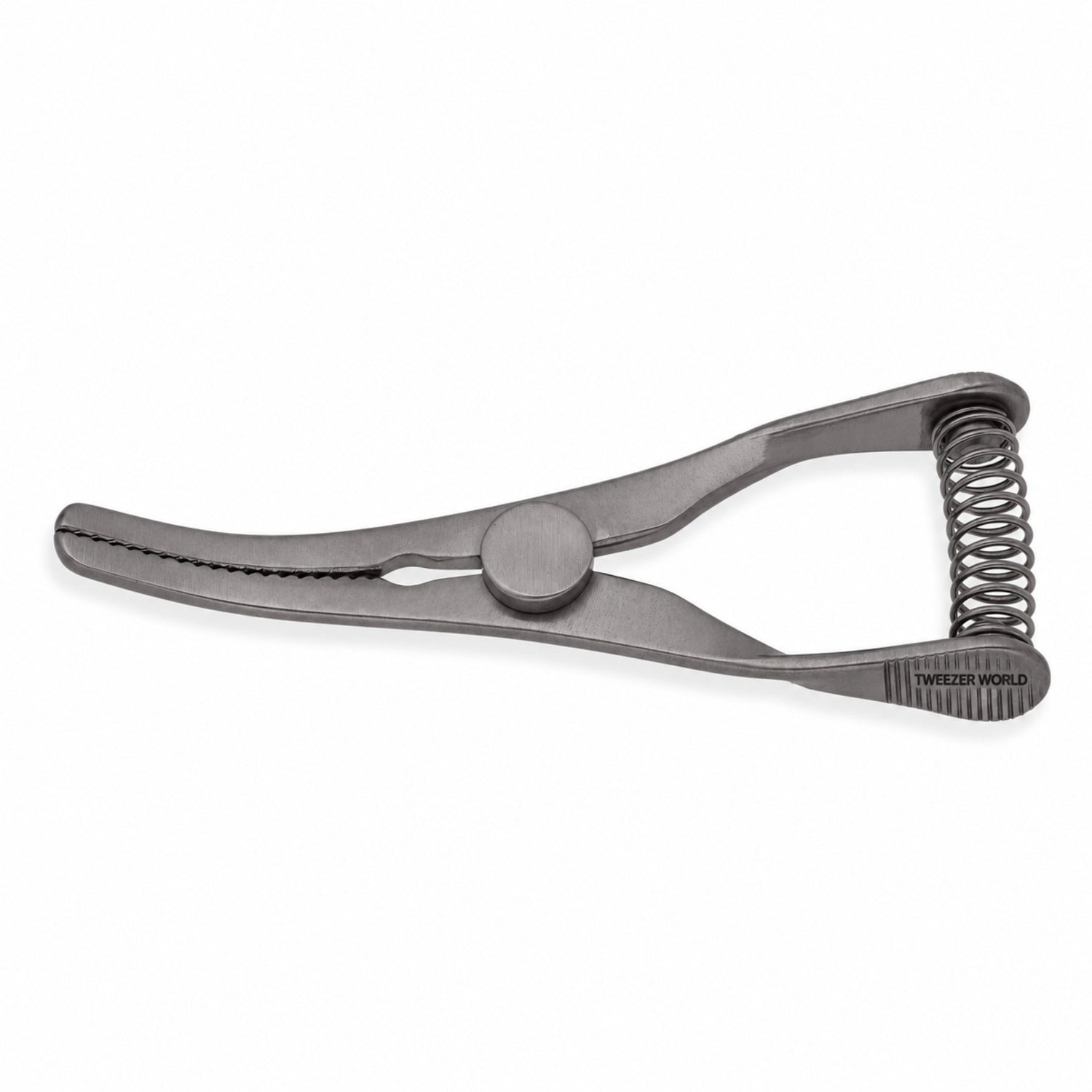 Mini Glover Bulldog Clamp Titanium Option – Slightly Curved, 17 mm Jaw — hero catalogue illustration