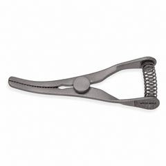 Mini Glover Bulldog Clamp Titanium Option – Slightly Curved, 17 mm Jaw — hero catalogue illustration