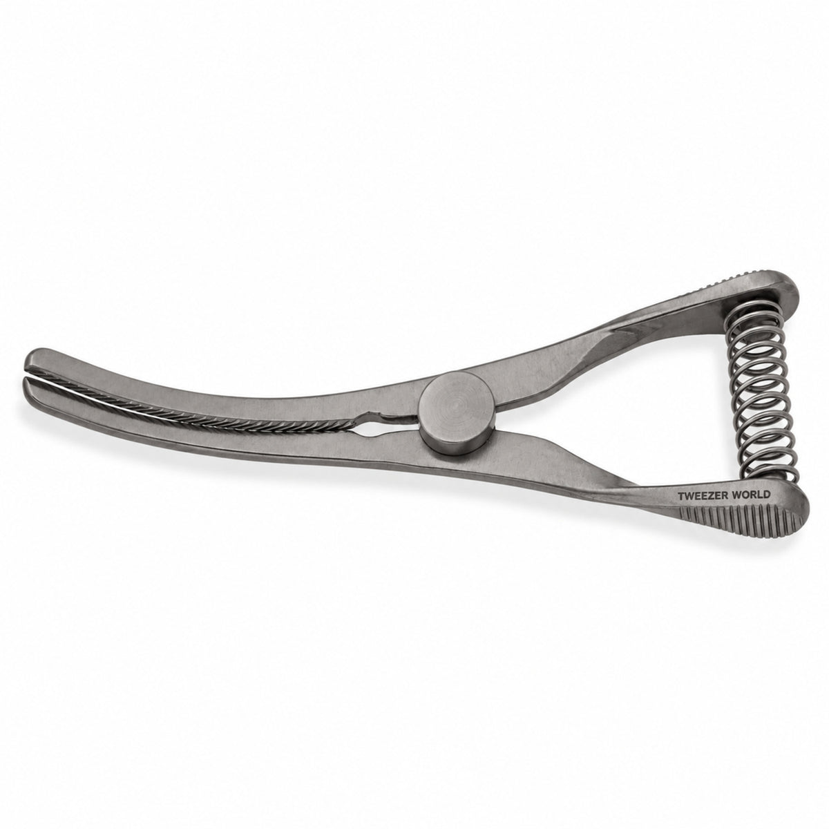 Mini Glover Bulldog Clamp Titanium Option – Slightly Curved, 24 mm Jaw — hero catalogue illustration