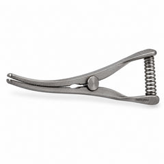 Mini Glover Bulldog Clamp Titanium Option – Slightly Curved, 24 mm Jaw — side profile catalogue illustration