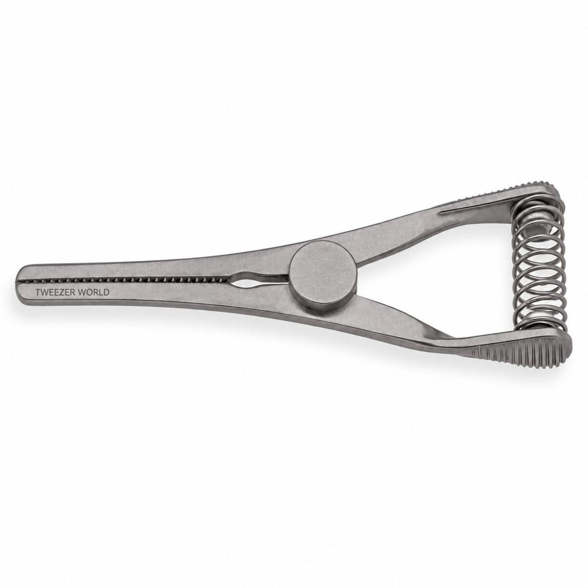 Mini Glover Bulldog Clamp Titanium Option – Straight, 15 mm Jaw — hero catalogue illustration