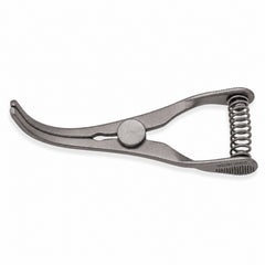 Mini Glover Bulldog Clamp Titanium Option – Strongly Curved, 17 mm Jaw — hero catalogue illustration
