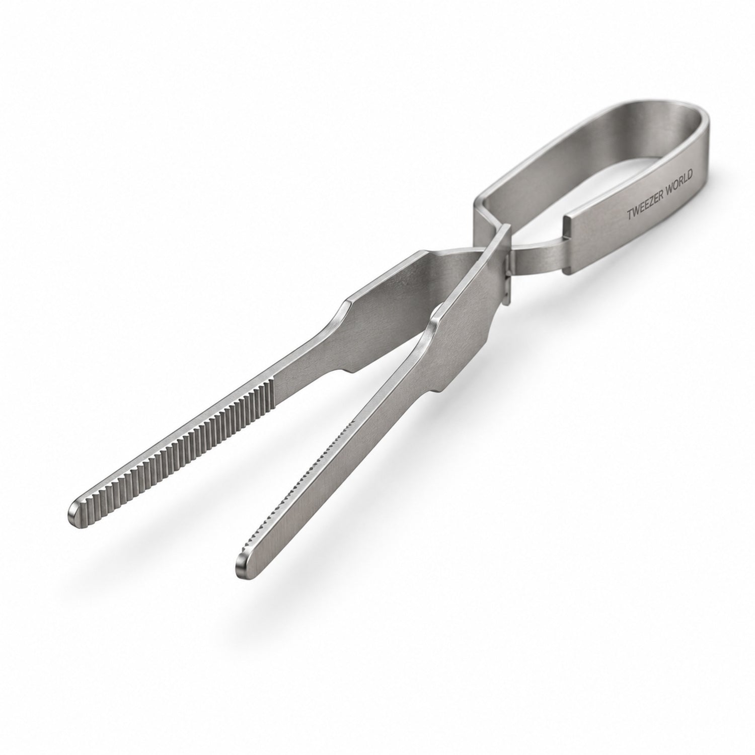 Moria-Type Vessel Clamp – Straight, 13 mm Jaw — front perspective catalogue illustration