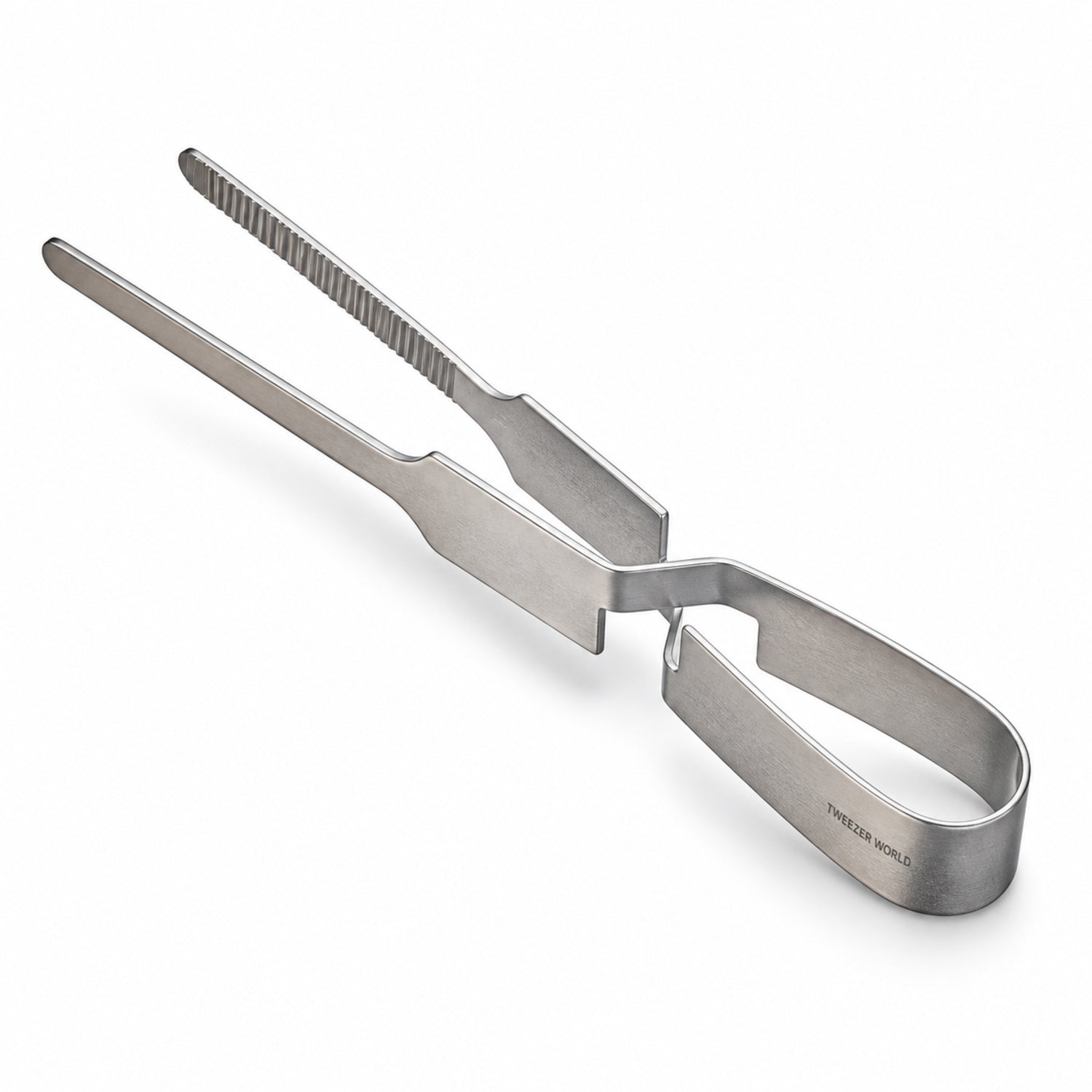 Moria-Type Vessel Clamp – Straight, 13 mm Jaw — reverse three-quarter catalogue illustration