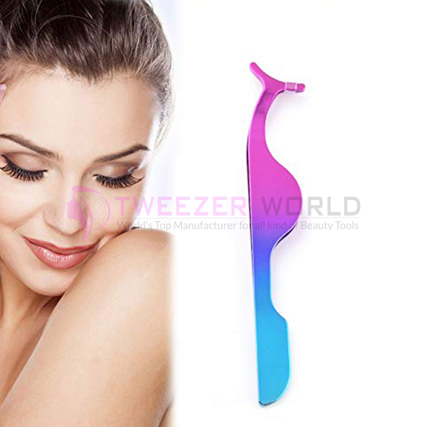 Amazon Best Selling False Eyelash Extension Tweezers Remover Clip