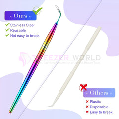 2pcs Rainbow Shine Eyelash Extension Lash Lifting Perm Tool Set