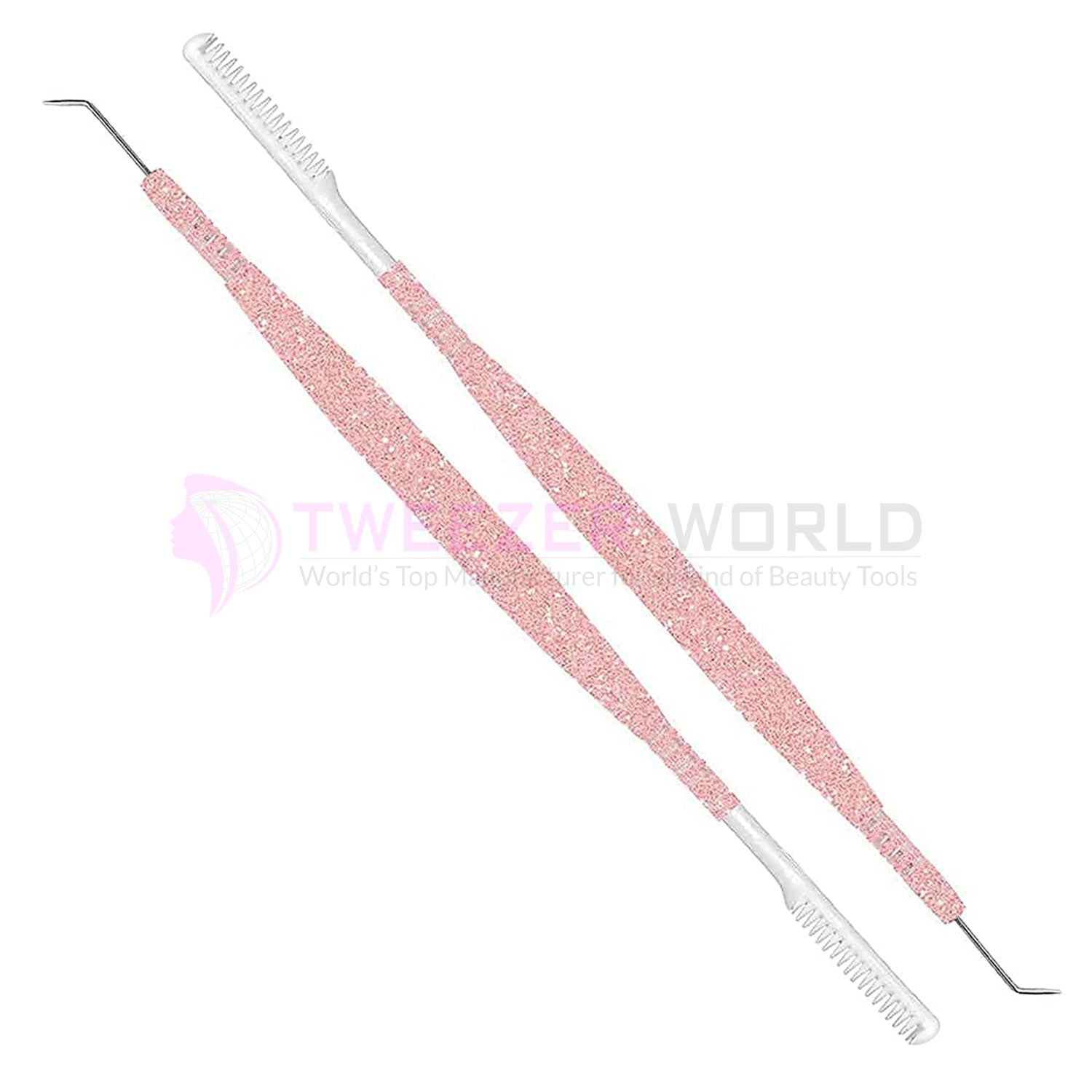 Pink Shine Lashes Separator Perm Extension Eyelash Lift Tool