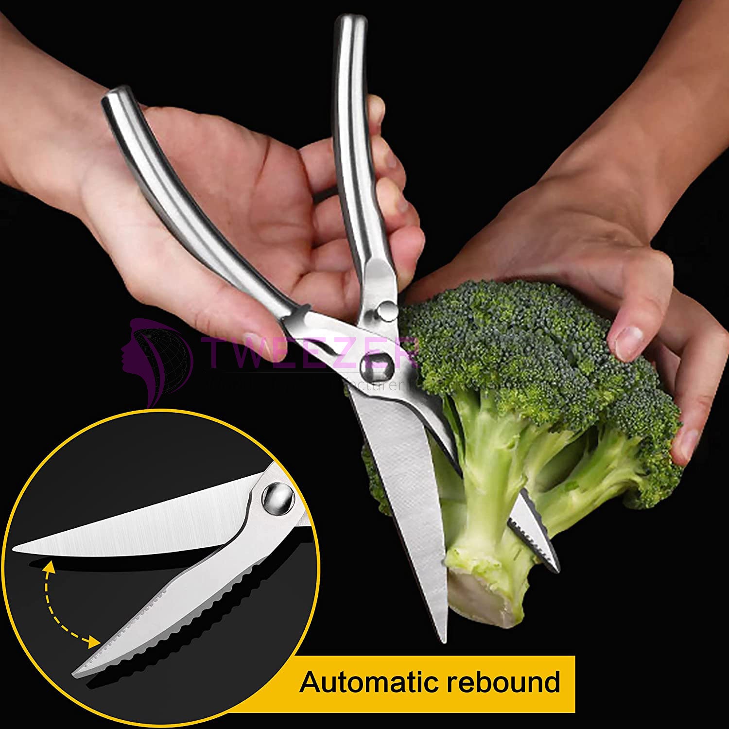 Best Price Kitchen Shears, Multi Purpose Stainless Steel Kitchen Scissors