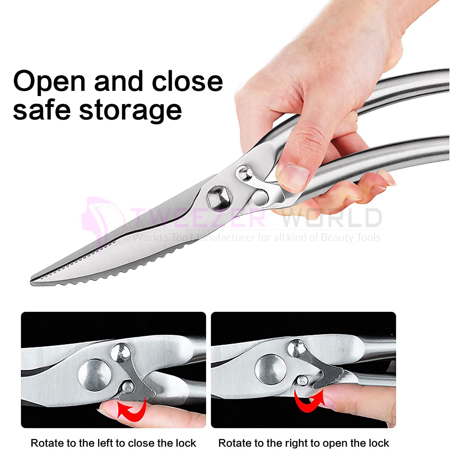 Best Price Kitchen Shears, Multi Purpose Stainless Steel Kitchen Scissors