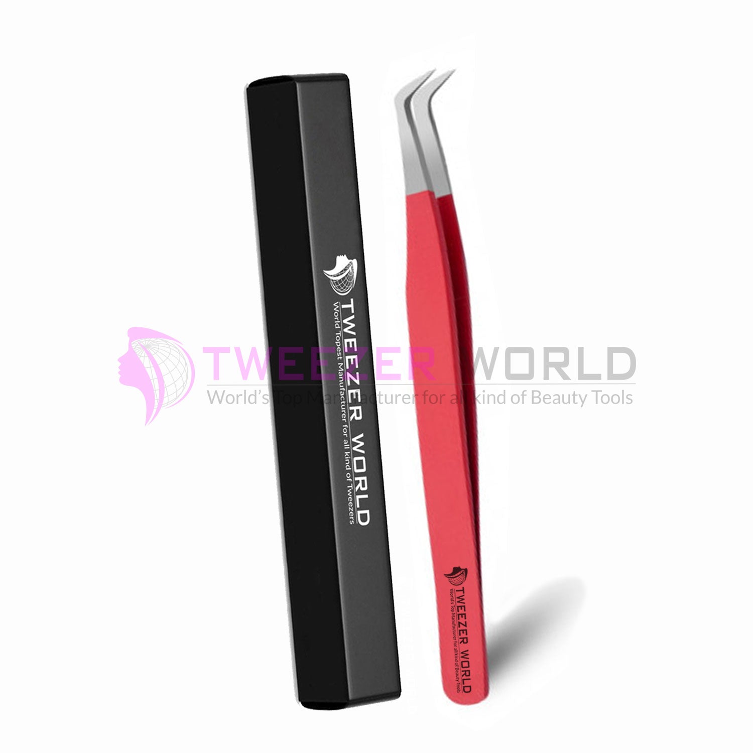 Eyelash Extension Red Handle Best Eyelash Volume Tweezers