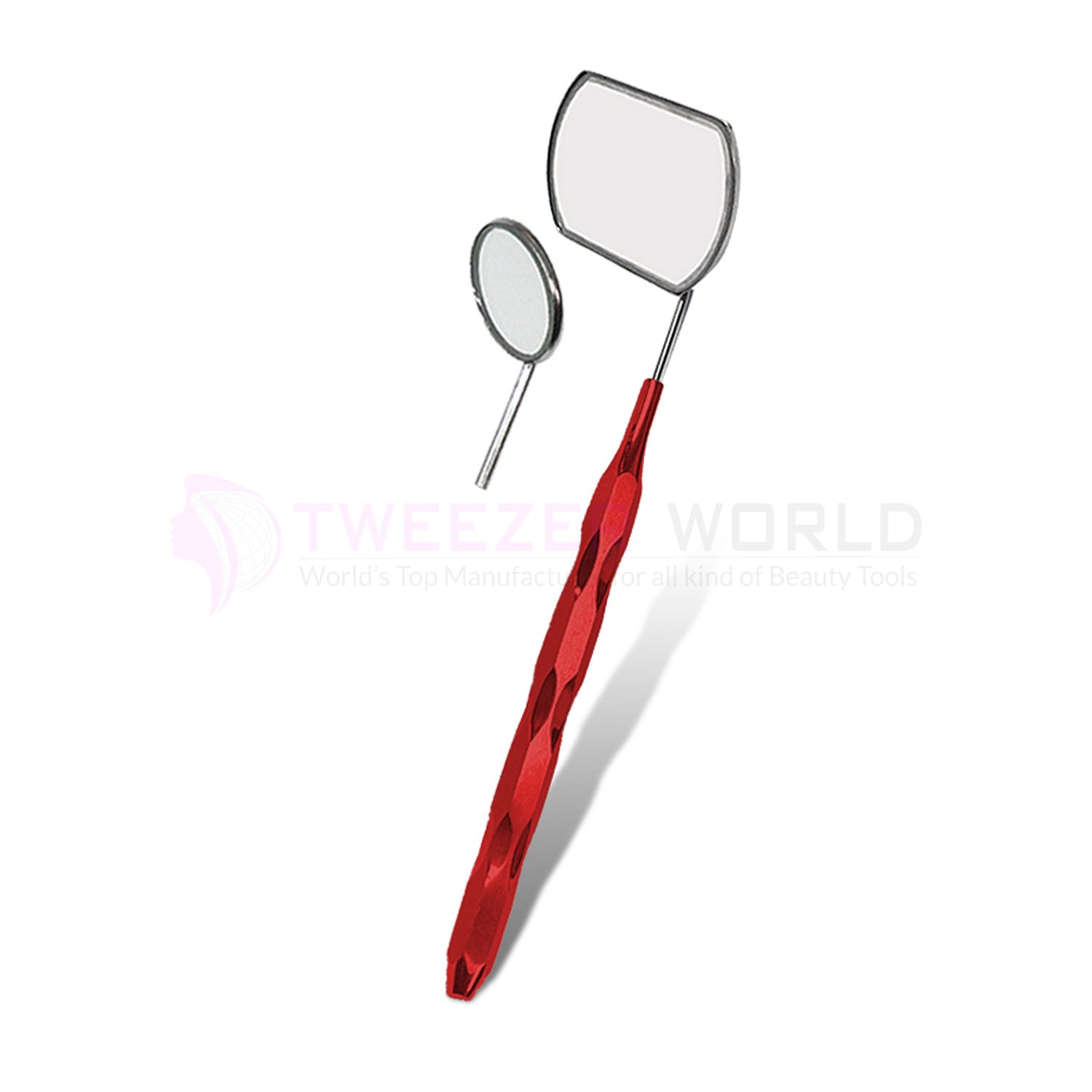 Professional Eyelash Extension Hollow Handle Mirror In Different Colors